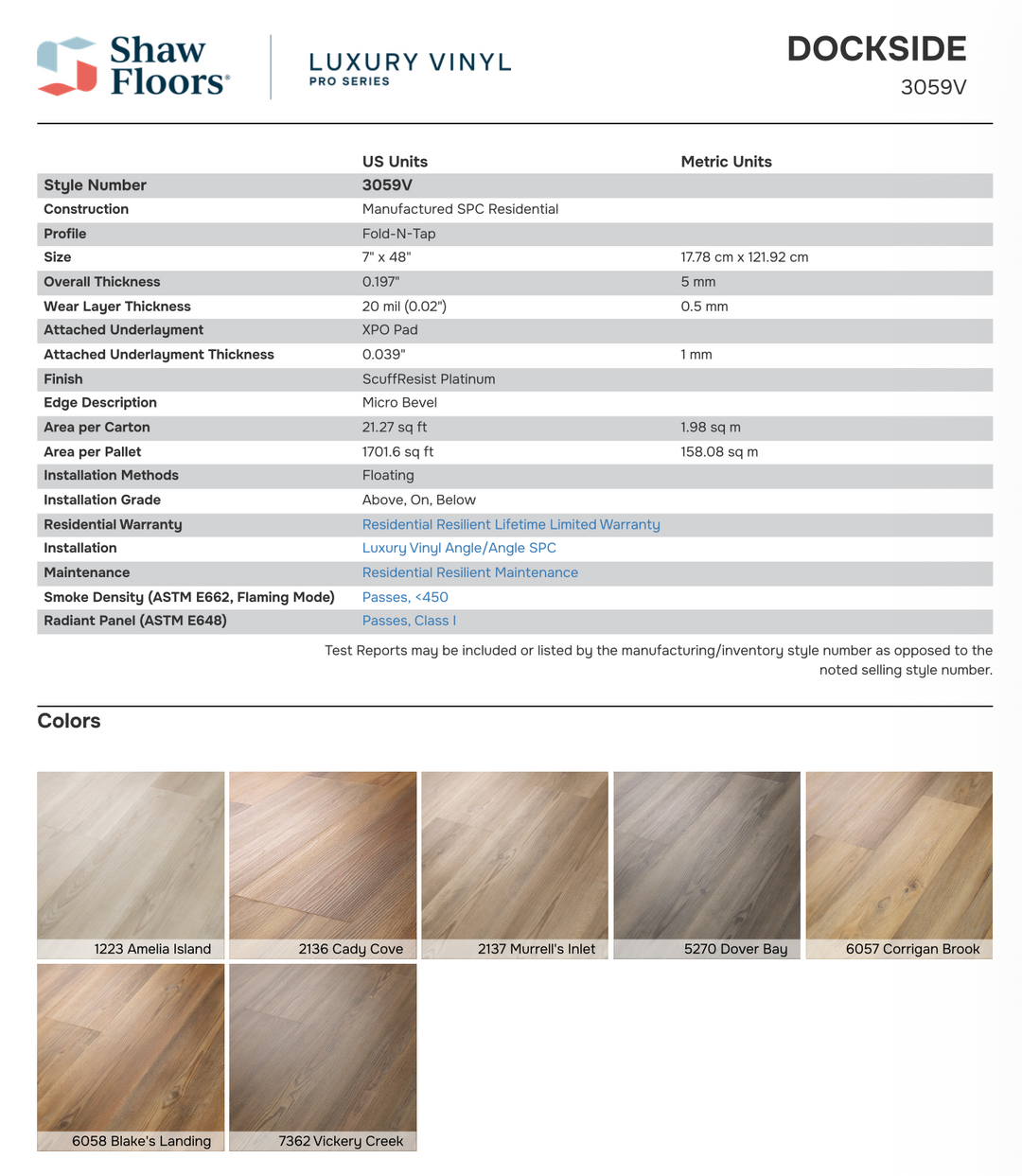 Corrigan Brook Flooring - Dockside Series by Shaw